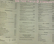 The Devonshire Arms Cafe Pub menu