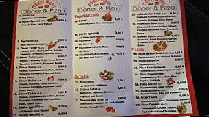 Döner Pizza Haus menu