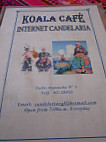 Koala Cafe menu