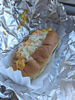 Louie's Hot Dogs food