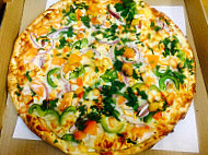New York Giant Pizza food