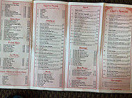 Tr's Oriental menu
