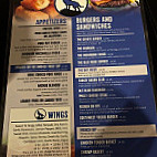 The Blue Coyote menu