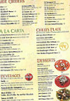 Tequila's Mexican Grill menu