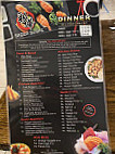 Saika Sushi menu