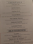 Lewis Steakhouse menu
