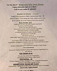 As You Like It menu