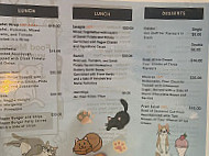 Meow Cafe menu