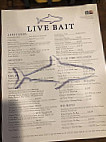 Live Bait menu