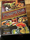 Pompeyos Mexican Grill menu