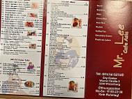 Mr. Lee - Cafe ASIA menu