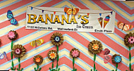 Banana's Ice Cream menu