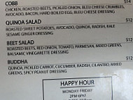 Bighorn Tavern menu
