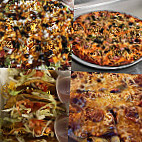 Mannys Pizza Tacos food