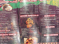 Guaco Taco menu