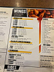 Buffalo Wild Wings menu