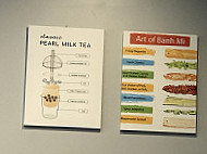 Banh Mi Tea menu