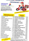 In Barca Ristorante, Pizzeria, Bar menu
