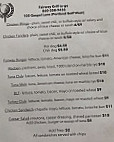 Fairway Grill Llc menu