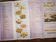 Great Wall menu