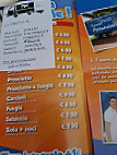 Pizzeria Annunziata menu