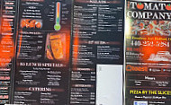 The Tomato Company menu
