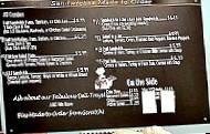 Deli On Main menu