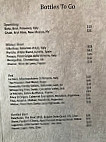 Marche Wine Bar And Restaurant menu