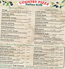 Country Pizza Italian Grill menu