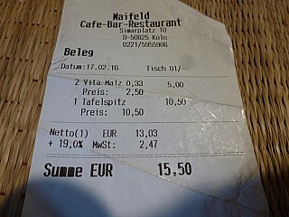 Maifeld Cafe-Bar-Restaurant