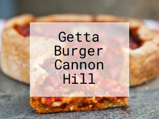 Getta Burger Cannon Hill
