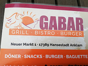 Gabar Grill, Bistro Burger