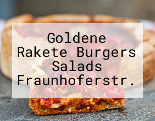 Goldene Rakete Burgers Salads Fraunhoferstr.