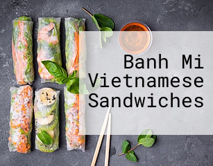 Banh Mi Vietnamese Sandwiches