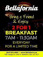 Bellafornia Restaurant & Bar