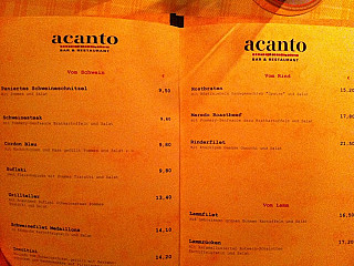 ACANTO Bar & Restaurant