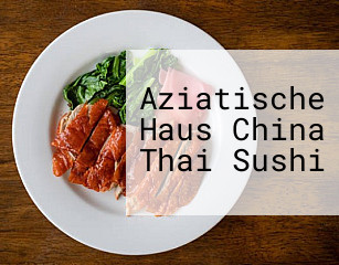 Aziatische Haus China Thai Sushi