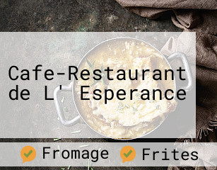 Cafe-Restaurant de L' Esperance