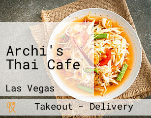 Archi's Thai Cafe