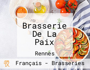 Brasserie De La Paix