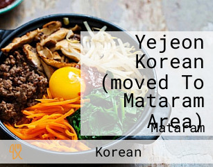Yejeon Korean (moved To Mataram Area)