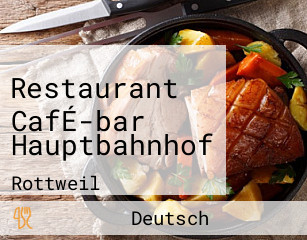 Restaurant CafÉ-bar Hauptbahnhof