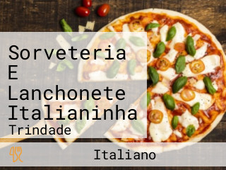 Sorveteria E Lanchonete Italianinha