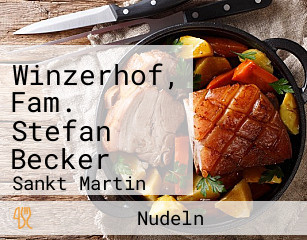 Winzerhof, Fam. Stefan Becker