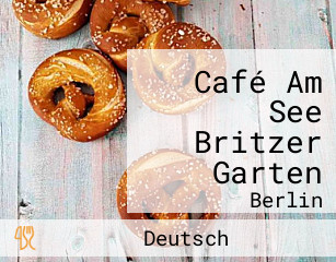 Café Am See Britzer Garten