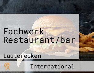 Fachwerk Restaurant/bar