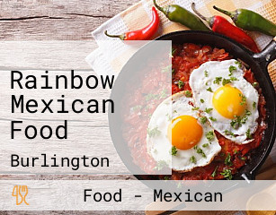 Rainbow Mexican Food