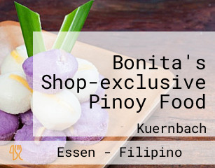Bonita's Shop-exclusive Pinoy Food