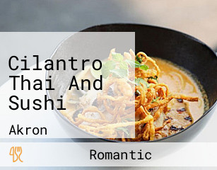 Cilantro Thai And Sushi