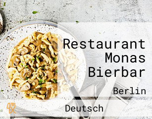 Restaurant Monas Bierbar